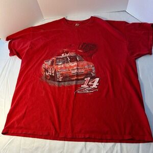 Vintage Tony Stewart #14 NASCAR Winners Circle T-Shirt Racing Red 3XL‎
